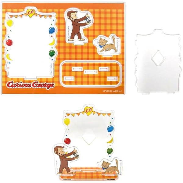 Amazon.co.jp: [ラムネラボ] おさるのジョージ アクリルキーチェーン